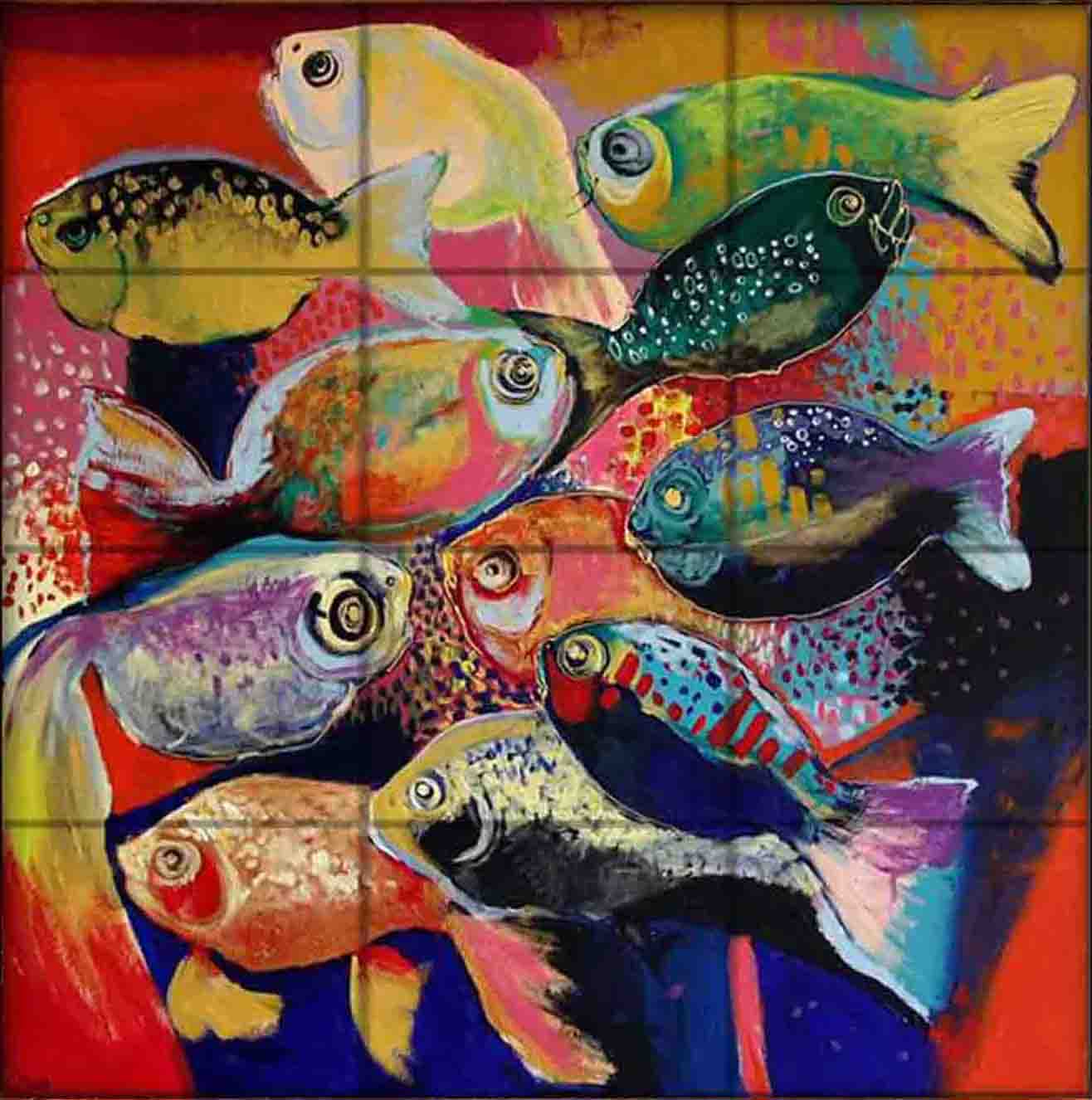 Пикассо рыбки живопись